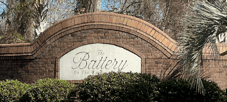New construction in the Battery on the Waterway in Carolina Forest