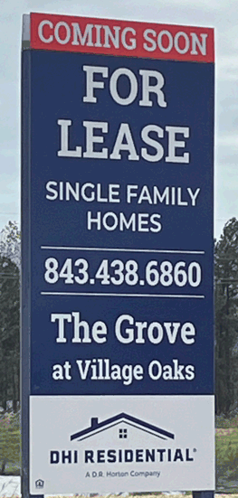 New home community The Grove at Village Oaks in Carolina Forest by D. R. Horton