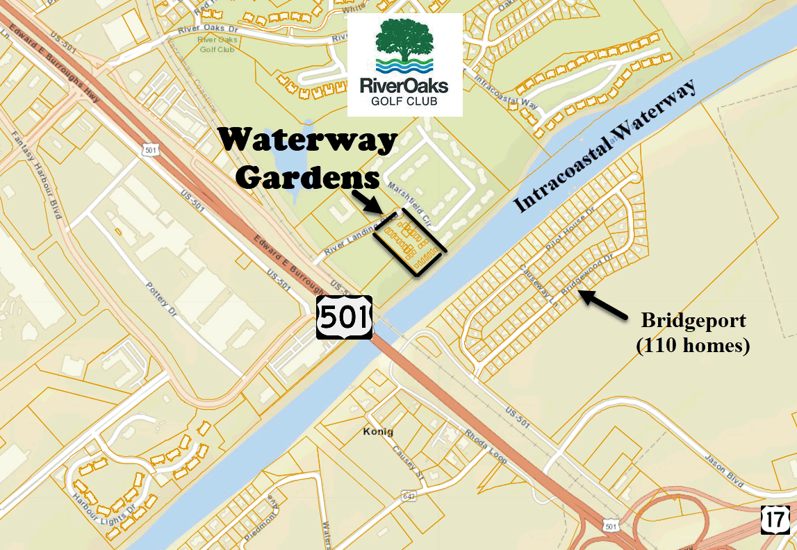 Waterway Gardens new home community in Myrtle Beach