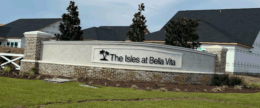 New Construction at the Isles of Bella Vita