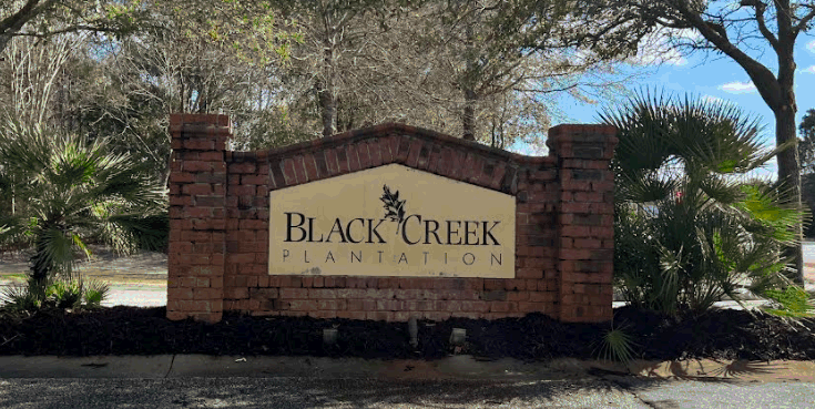 New construction in Black Creek Plantation in Carolina Forest