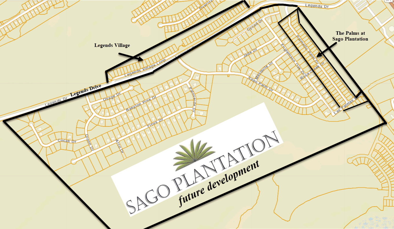 New home community of Sago Plantation in Carolina Forest