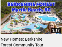 Berkshire Forest new home community in Myrtle Beach